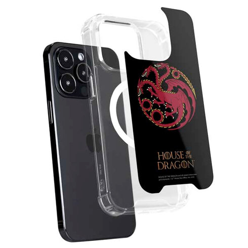 HBO House of the Dragon Red Tararyen Sigil iPhone 16 Pro MagSafe Case